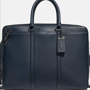 *NEW* Coach Metropolitan Slim Brief - Navy Blue